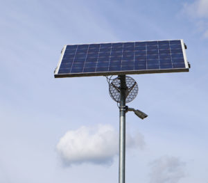 Pole Mounted Solar Panels