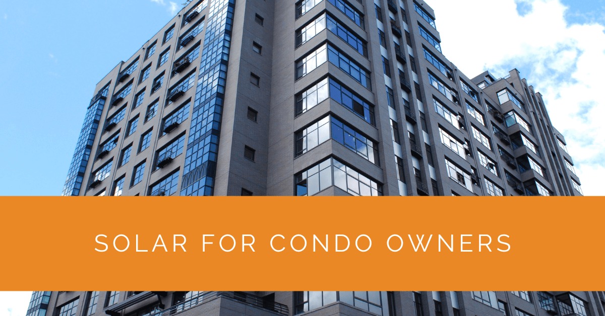 Solar for Condo Owners