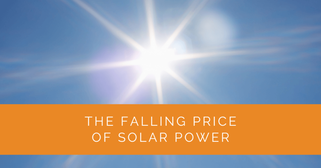 The Falling Price of Solar Power Solar Panels Network USA