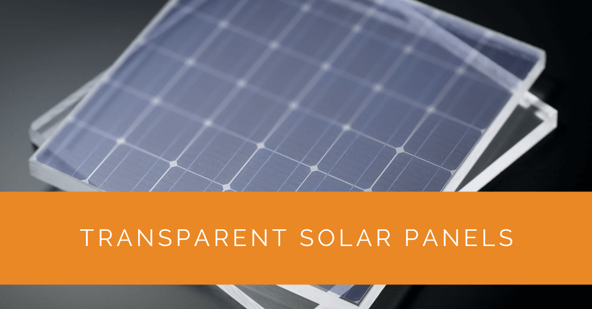 Transparent Solar Panels