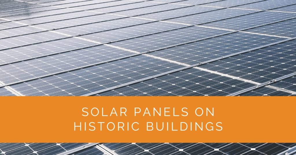 Solar Panels On Historic Buildings photo
