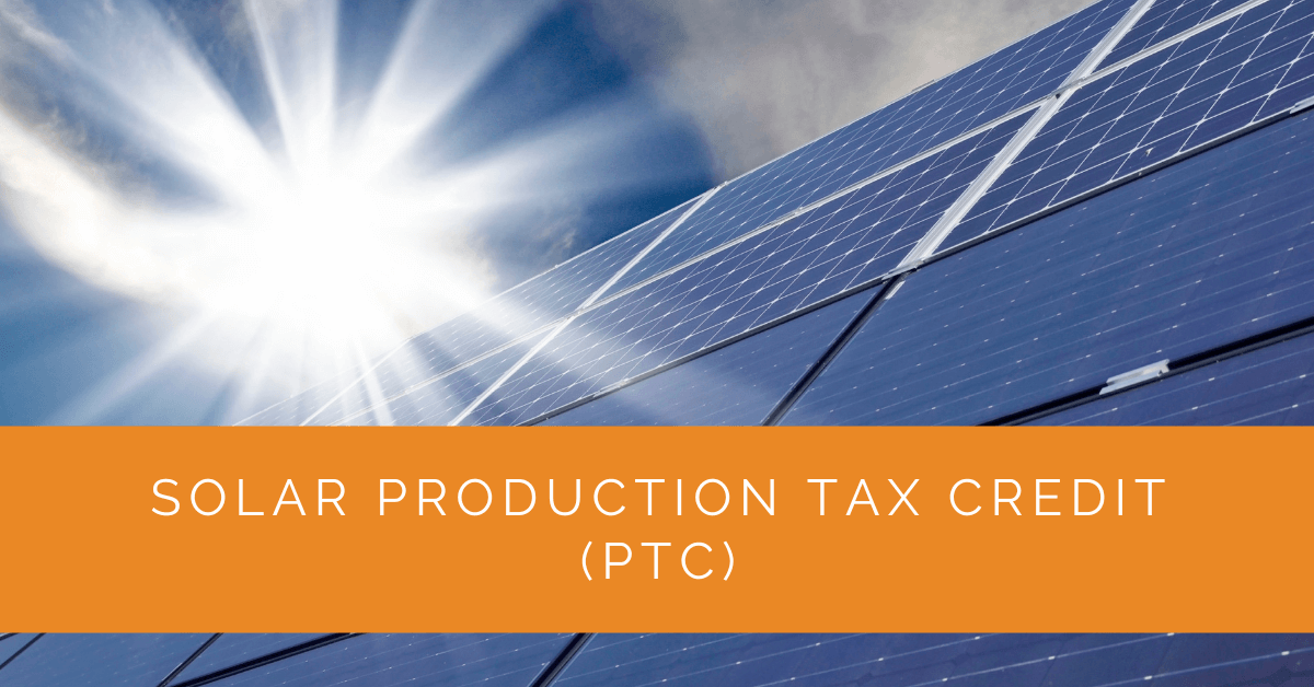 Solar Production Tax Credit (PTC)