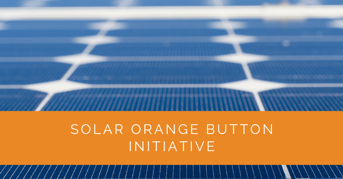 Solar Orange Button Initiative