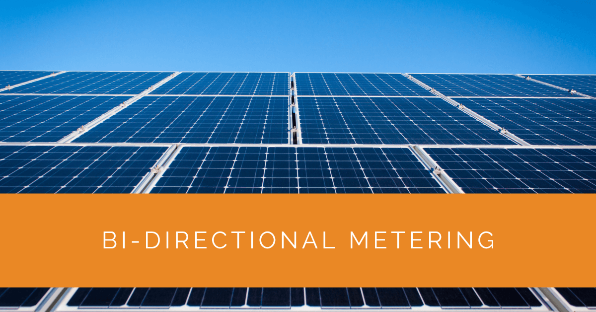 Bi-Directional Metering