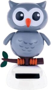 Solar Powered Toy Owl Dancing Figure