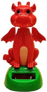 Solar Dancing Dragon Figure