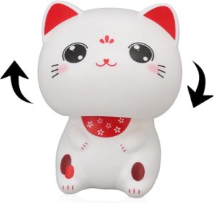 Cute Good Luck Welcoming Cat Solar Dancing Toy