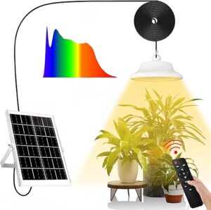 New Solar Grow Light Best for Outdoor Greenhouses