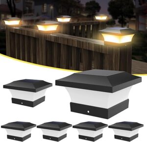 T-SUN 4x4 Solar Post Light