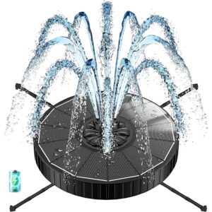 GAIZERL Solar Fountain (Works in Shade)