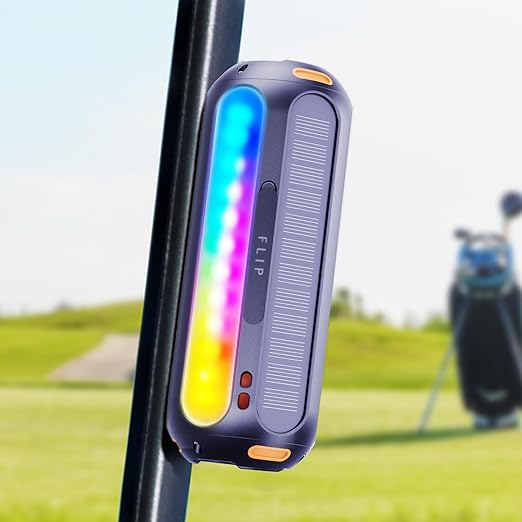 ABFOCE Golf Speaker Solar Charging 30Hr Playtime