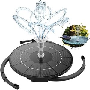 AISITIN Solar Bird Bath Fountain