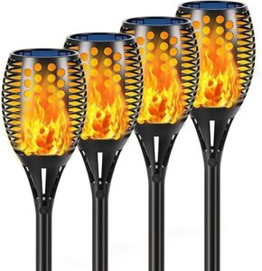 Aityvert Solar Torch Lights 4-Pack