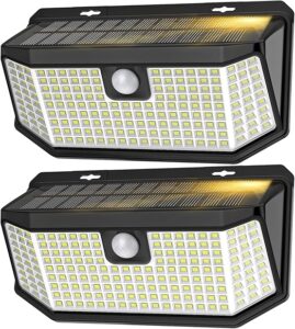 Aootek 182 LED Solar Lights