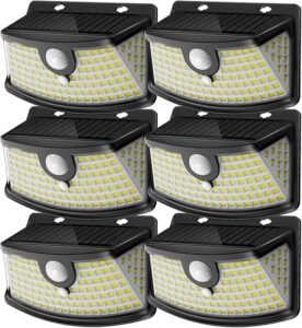 Aootek Solar Security Light with Motion Sensor