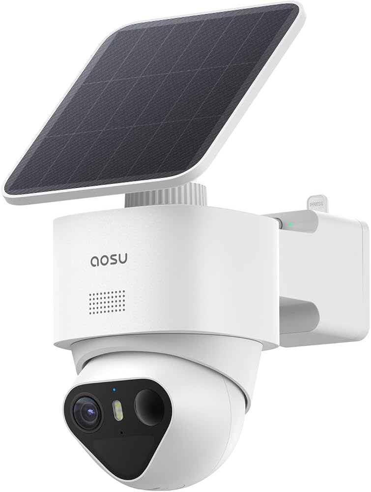AOSU T2 Ultra 4K Solar Security Camera