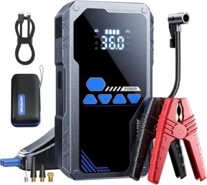 AUTOONE JWA2 8000A Jump Starter with Air Compressor