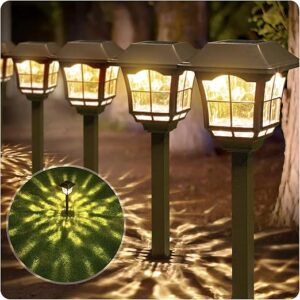 Beau Jardin 8 Pack Solar Pathway Lights Bronze
