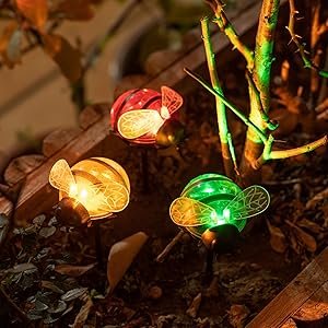 Lightahead Solar Bee String Lights 8 Pack 40 LED