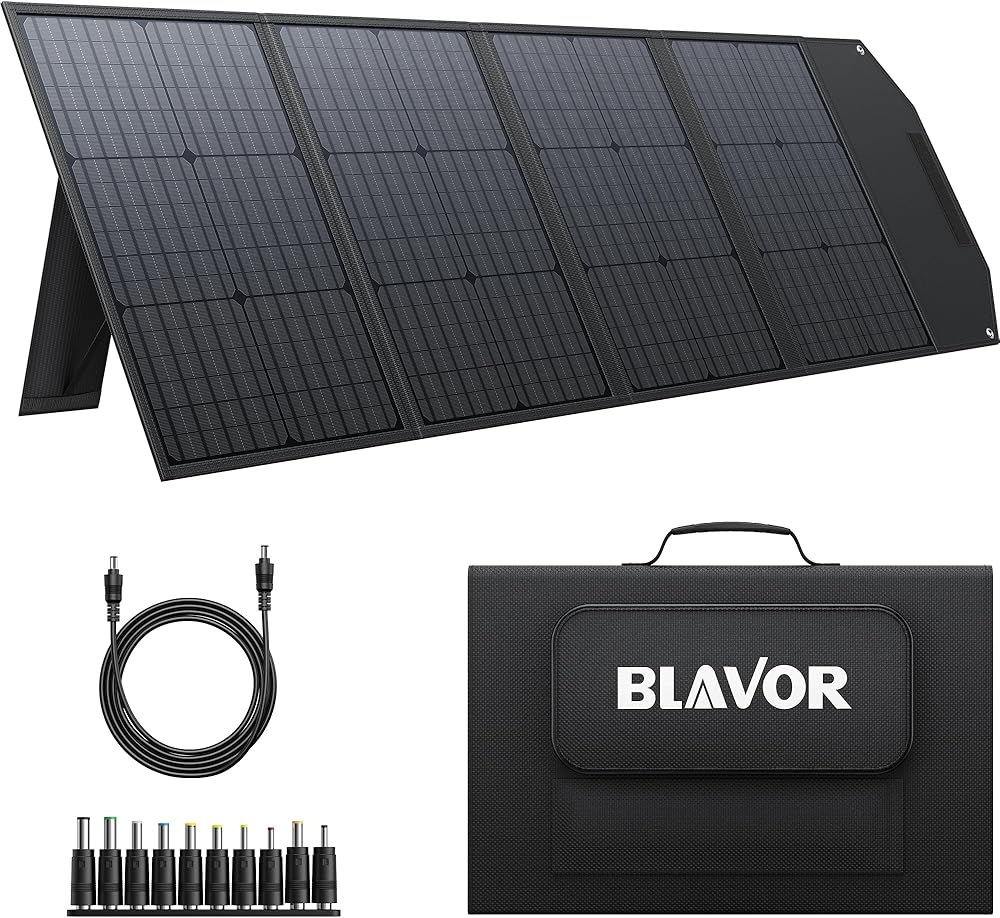 BLAVOR 120W Portable Solar Panel
