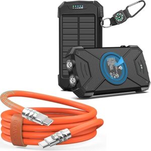 BLAVOR Solar Power Bank 26800mAh