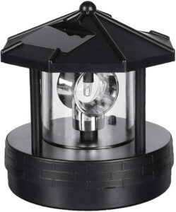 Budget Mini Solar Lighthouse Garden Light
