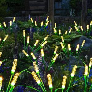 BXROIU Solar Swaying Garden Lights (2-Pack)