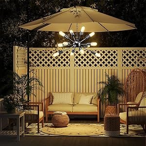 Solar Pendant Lights with Remote Control