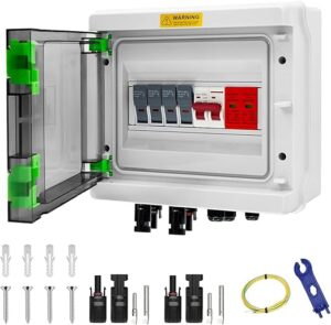 CXCESNS DC600V 2-In-1-Out 32A Solar Combiner Box
