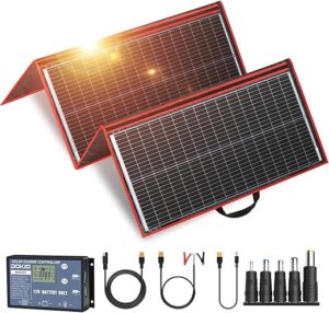 DOKIO 300W Portable Foldable Solar Panel (Standalone)