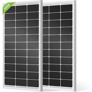 ECO-WORTHY 100W 2-Pack Monocrystalline