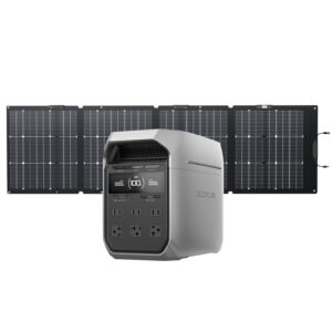 EcoFlow DELTA 2 + 220W Bifacial Panel Bundle