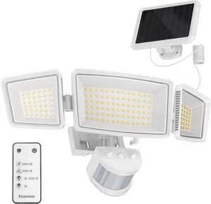 Ensenior Solar Security Light with 5 Motion Sensor Modes