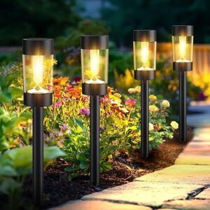 Eyrosa Solar Lights Outdoor 12 Pack