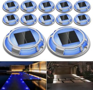 FabStyl Solar Driveway Lights 12-Pack