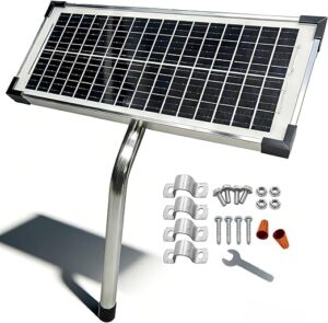 FM123 10W Solar Panel Kit for Mighty Mule Gate Openers