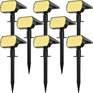Fratink Solar Spot Lights 8-Pack