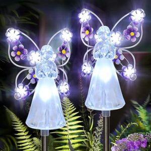 GIGALUMI Solar Angel Lights 2-Pack