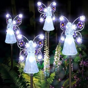 GIGALUMI Solar Angel Lights 4-Pack