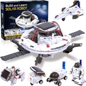 Hechify 6-in-1 Solar Robot Building Kit