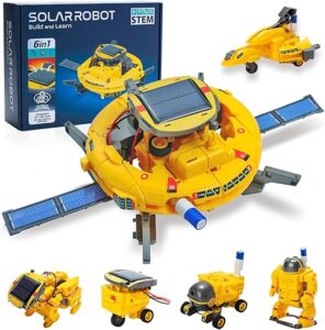 Hechify 6-in-1 Solar Robot Kit
