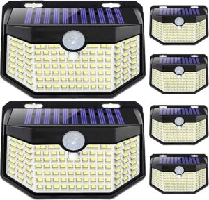 HMcity Solar Motion Security Lights