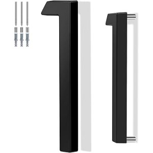 6 Inch Floating House Number Metal Modern