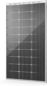 HQST 100W Bifacial Solar Panel with PERC Cell Technology