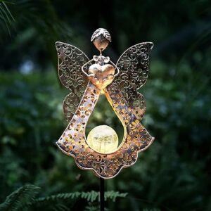 KAIXOXIN Solar Angel Stake Light