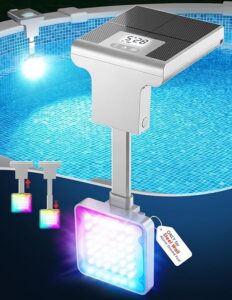 LightHacker Solar Pool Light for Steel Wall Pools (Submersible)