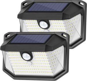 LITOM 120 LED Solar Porch Light