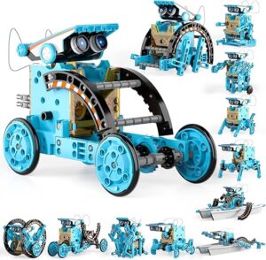 Lucky Doug 12-in-1 Solar Robot Kit