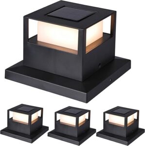 MAGGIFT Solar Gate Post Lights
