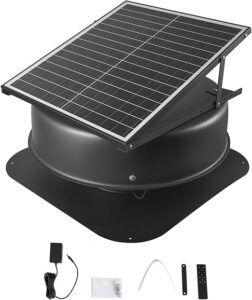 Natural Light 48-Watt Solar Attic Ventilation Fan